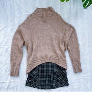 Mock-turtleneck sweater